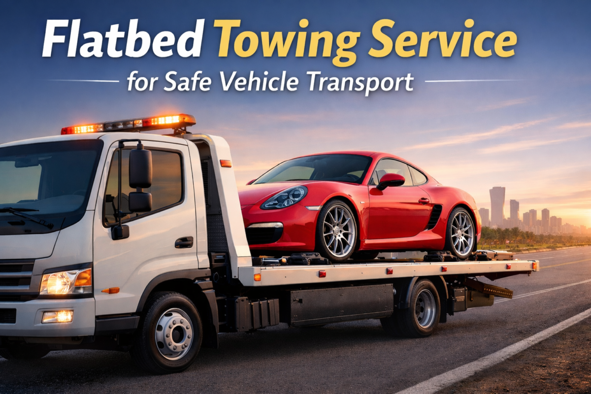 Flatbed Towing Service for Safe Vehicle Transport
