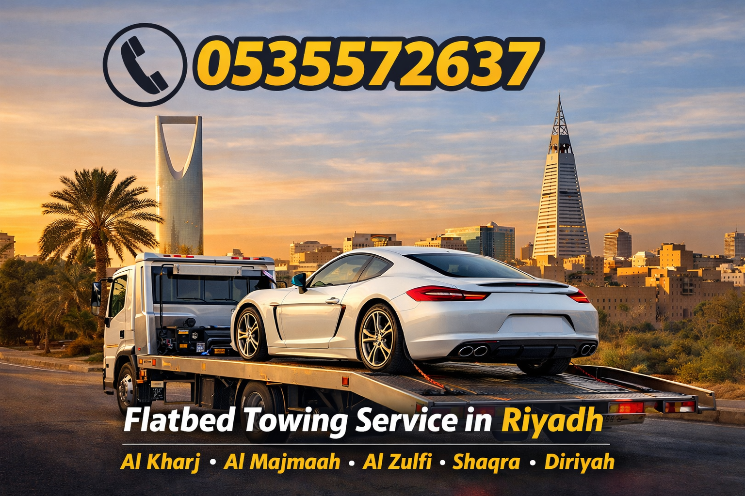 Flatbed Towing in Riyadh